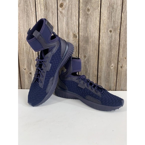 Puma Rihanna Fenty Ankle Strap Sneaker Trainer Mid BLACK/BLUE Women’s Shoe Sz 7 - Picture 6 of 9